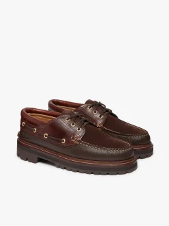 1876 Camp Moc Brown Leather & Suede