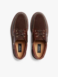 1876 Camp Moc Brown Leather & Suede