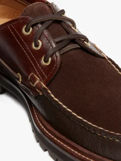 1876 Camp Moc Brown Leather & Suede