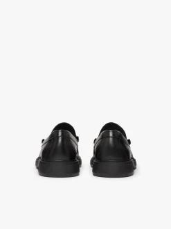 Bosco Cupsole Penny Loafers Black leather