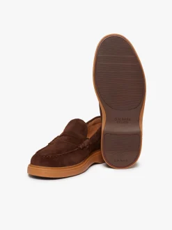 Bosco Cupsole Penny Loafers Dark brown