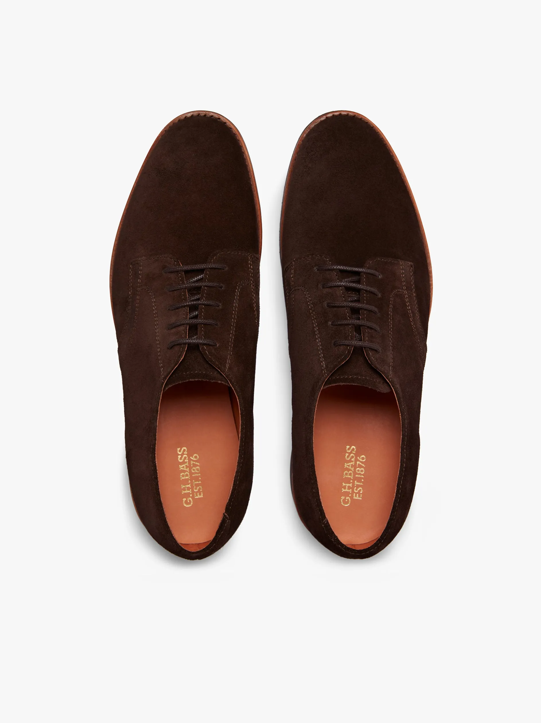 Buck Derby Dark Brown Suede