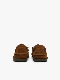 Camp Moc Decker Shoes Mid Brown Suede