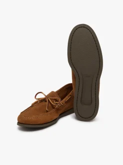 Camp Moc Decker Shoes Mid Brown Suede