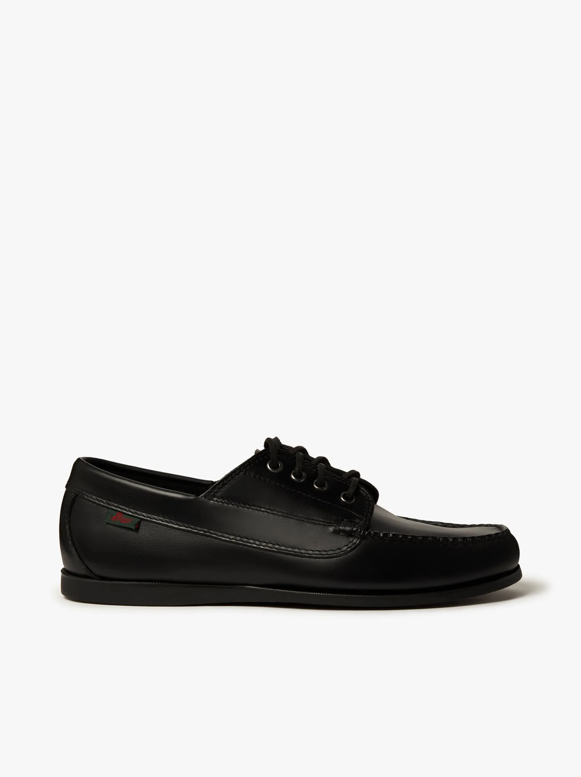 Camp Moc Jackman Black Leather