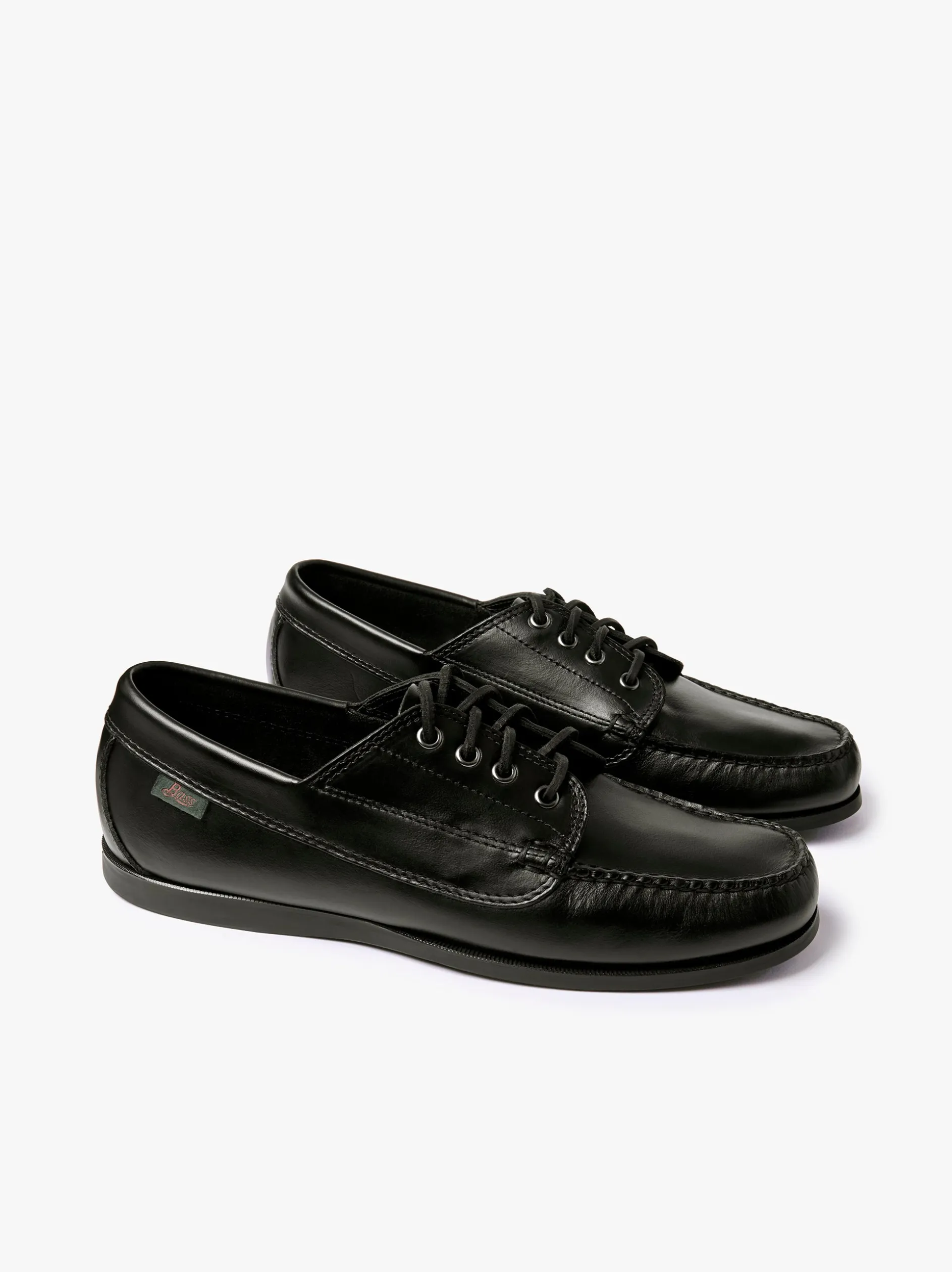 Camp Moc Jackman Black Leather