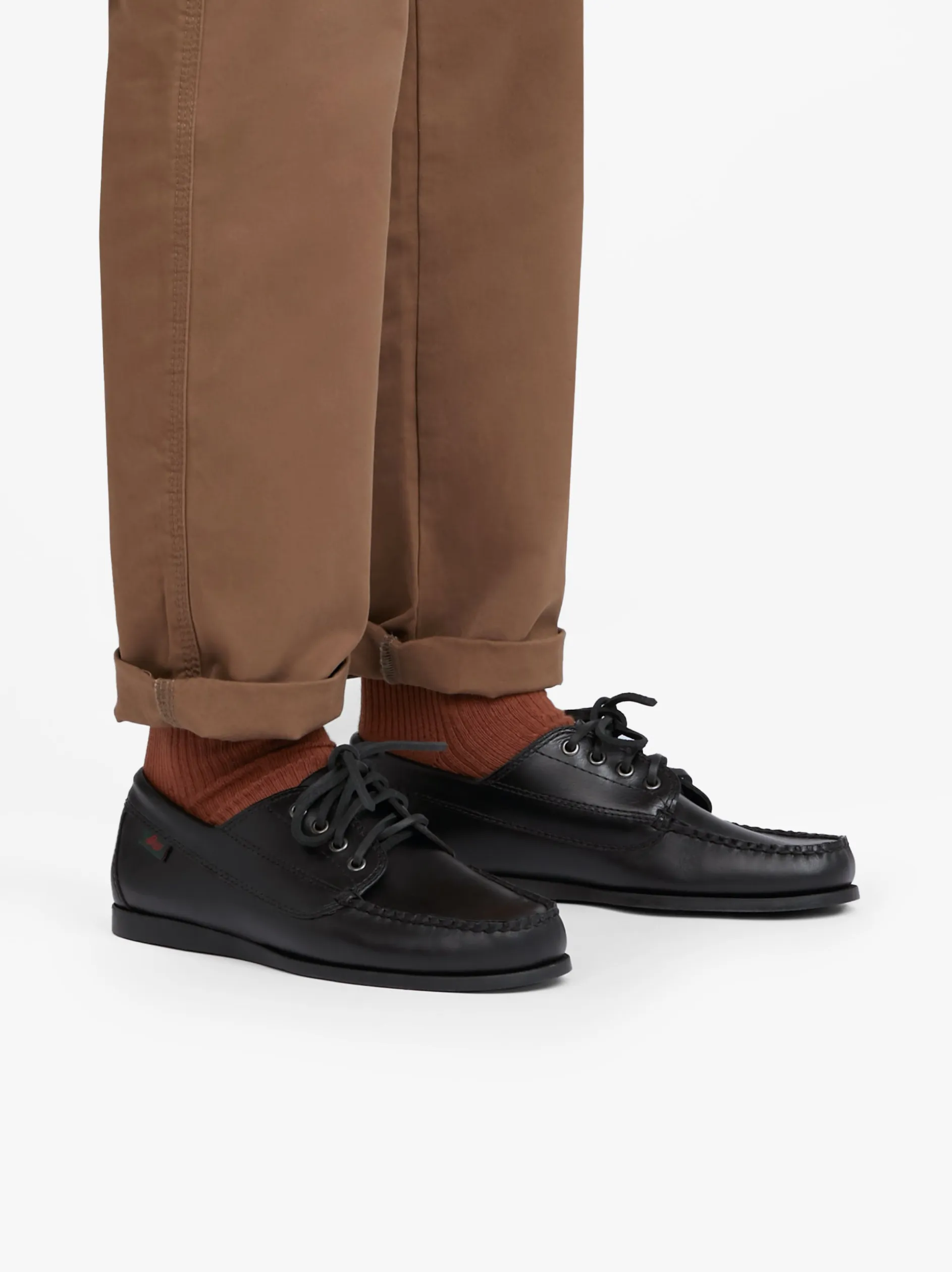 Camp Moc Jackman Black Leather