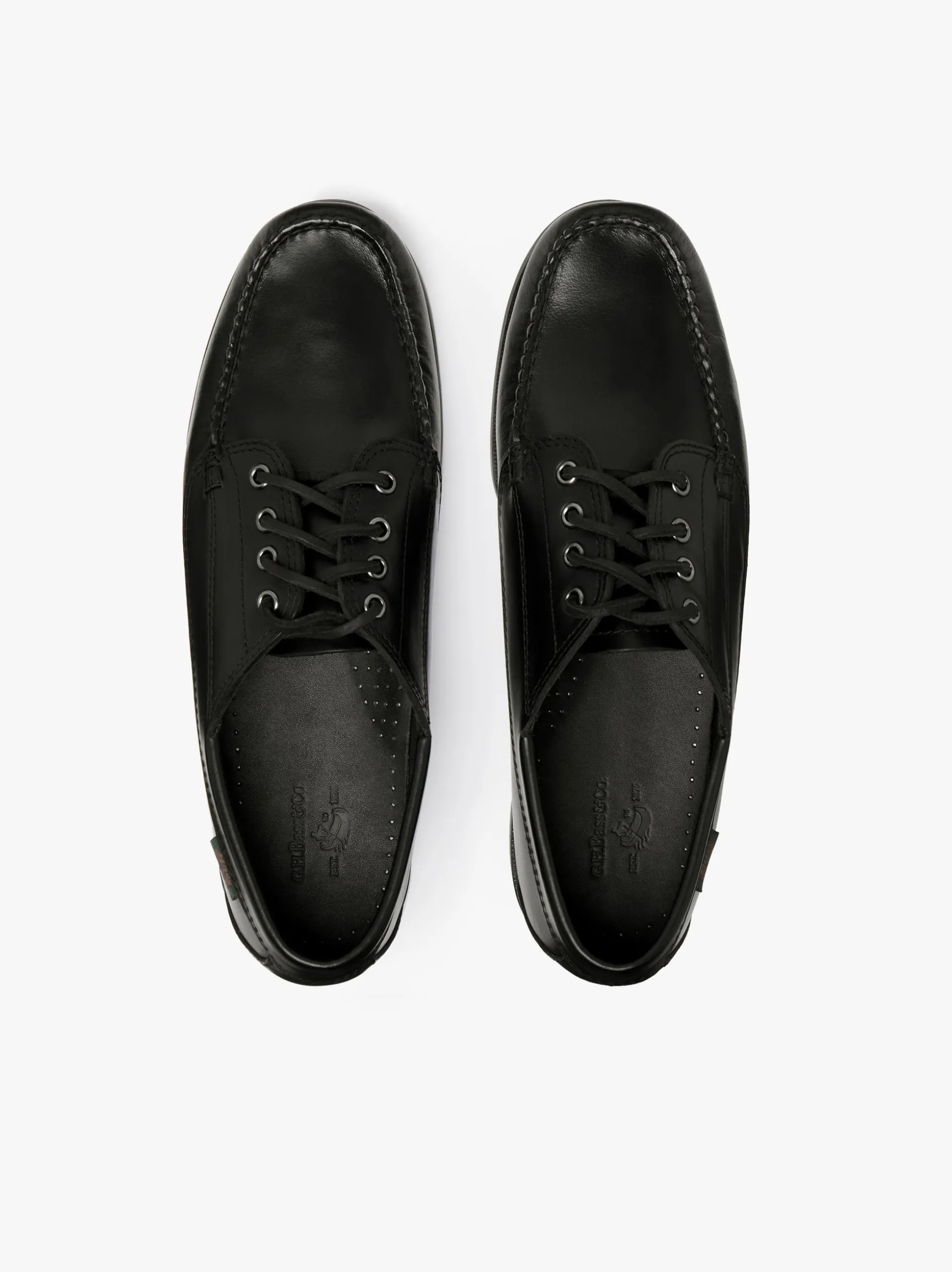 Camp Moc Jackman Black Leather