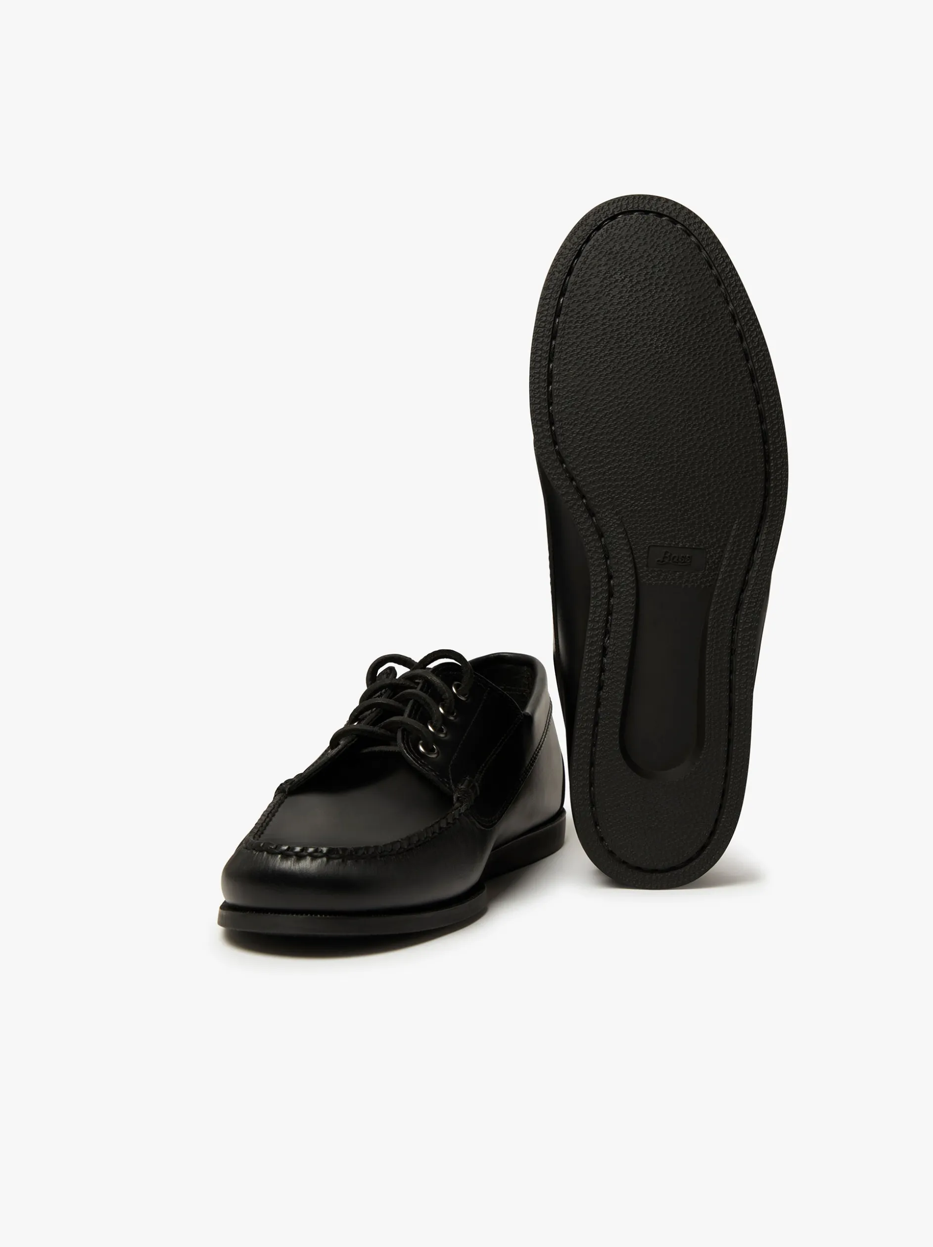 Camp Moc Jackman Black Leather