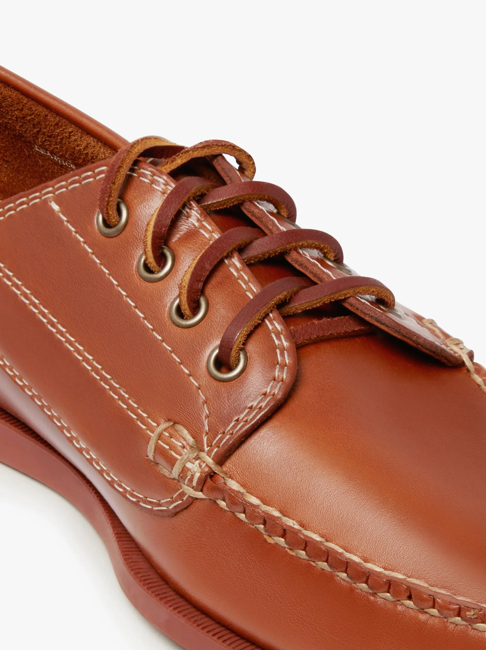 Camp Moc Jackman Brown Leather