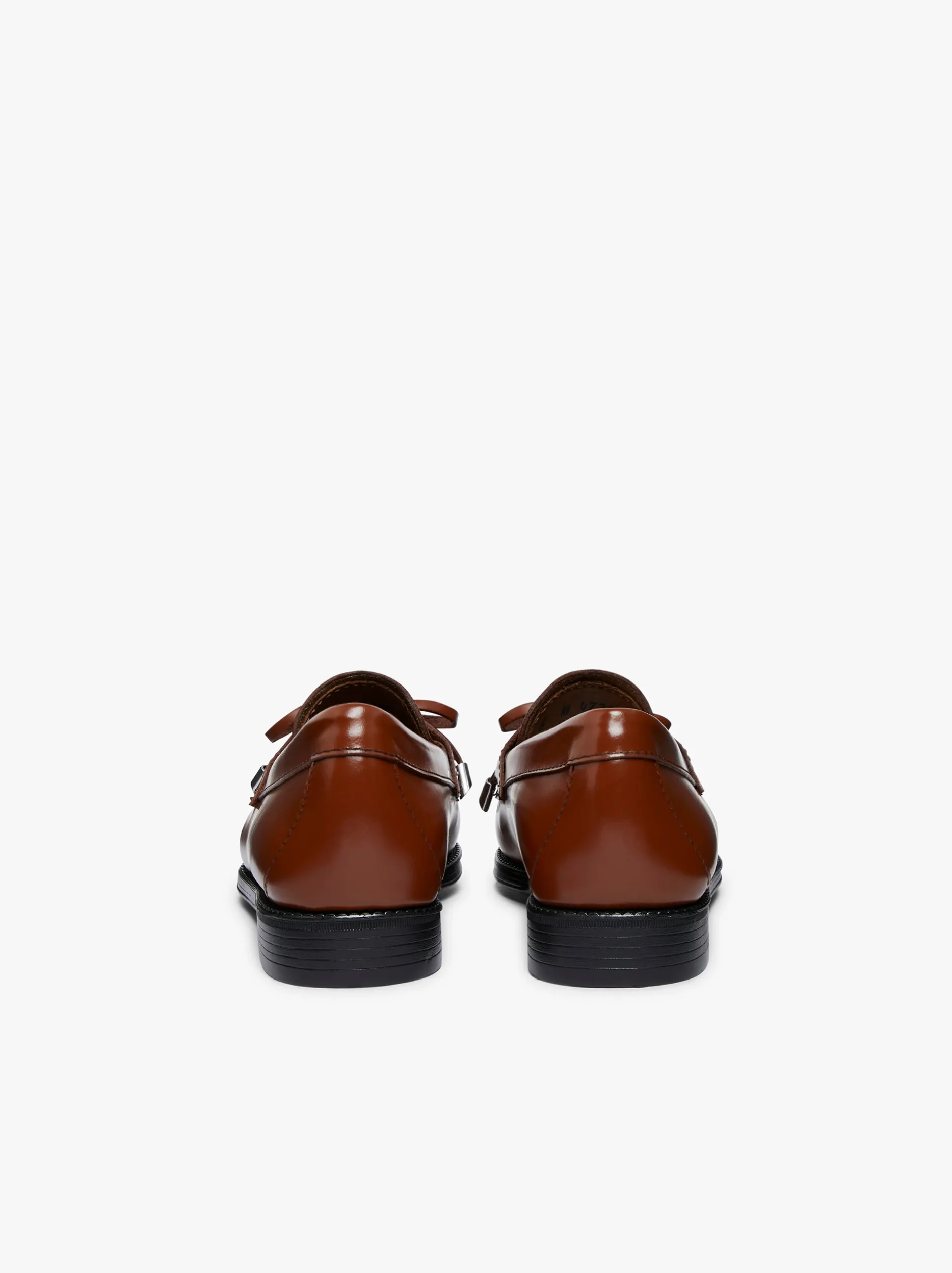 Easy Weejuns Esther Bow Loafers Cognac Leather