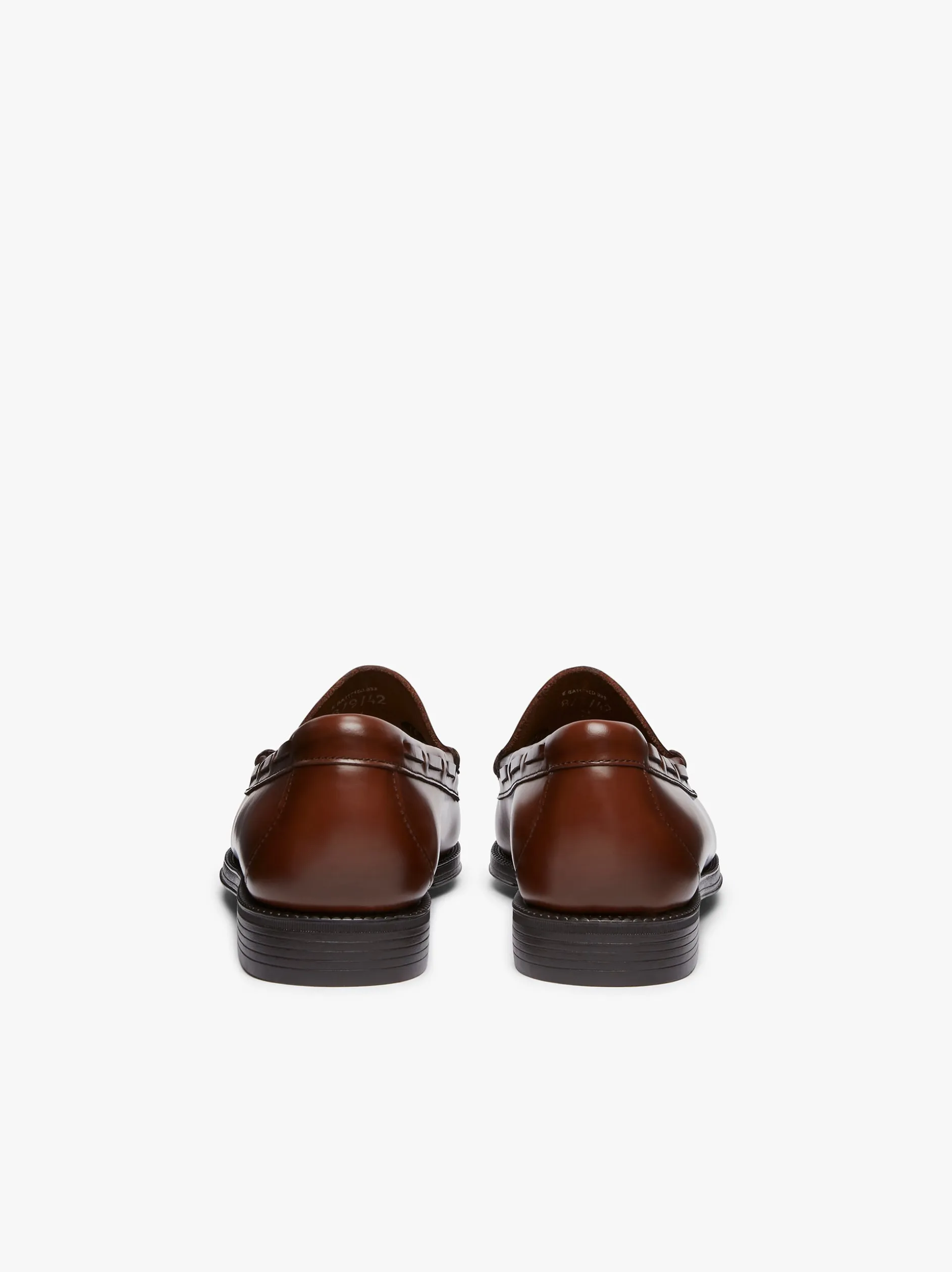 Easy Weejuns Larkin Tassel Loafers Brown Leather