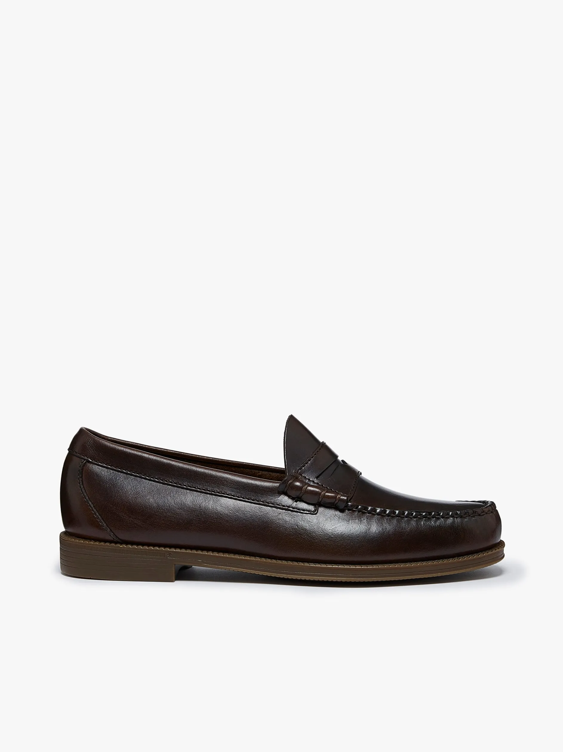 Easy Weejuns Larson Penny Loafers Chocolate leather