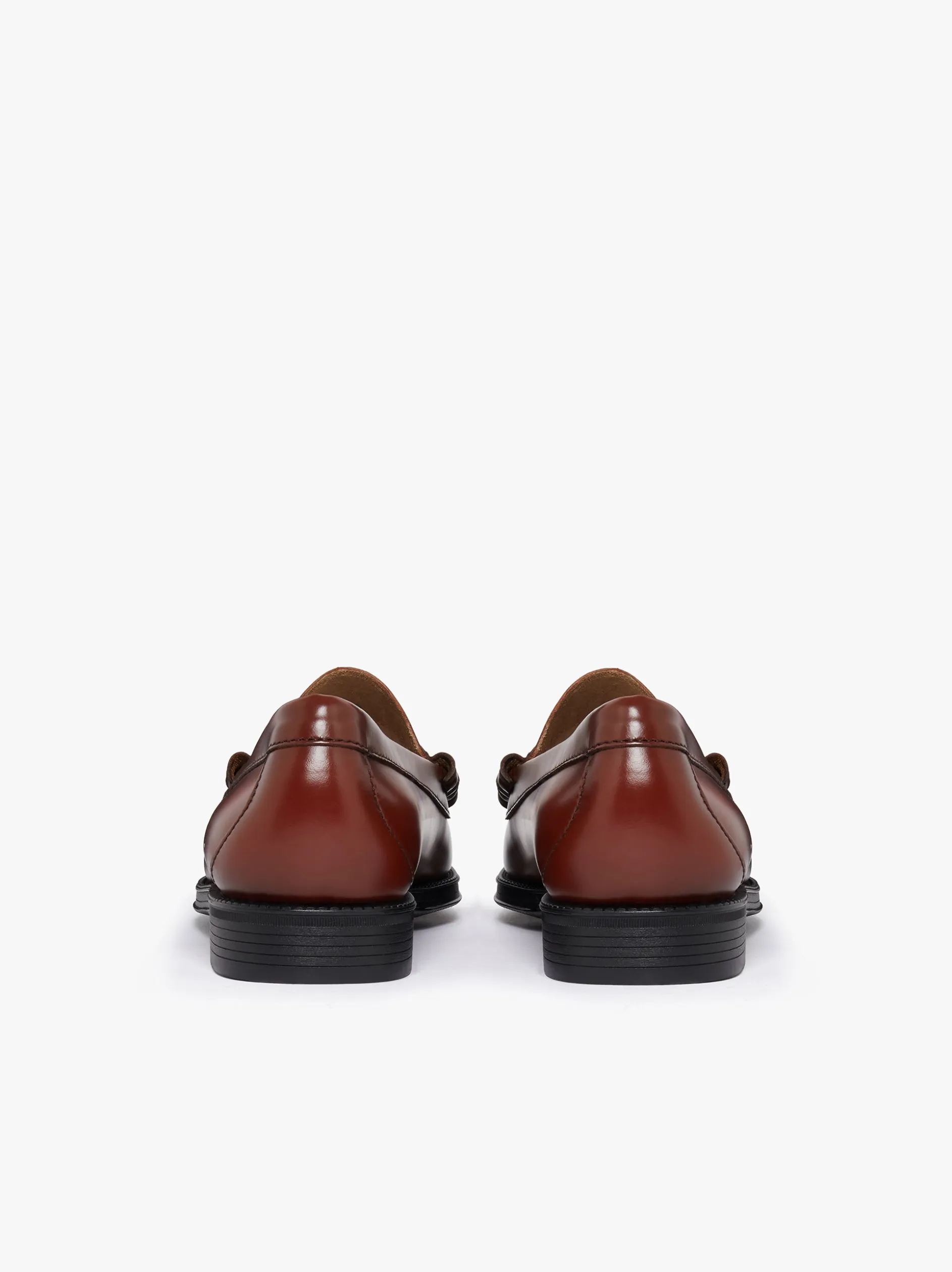 Easy Weejuns Larson Penny Loafers Smoke Paprika Leather