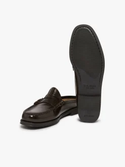 Easy Weejuns Larson Penny Slides brown