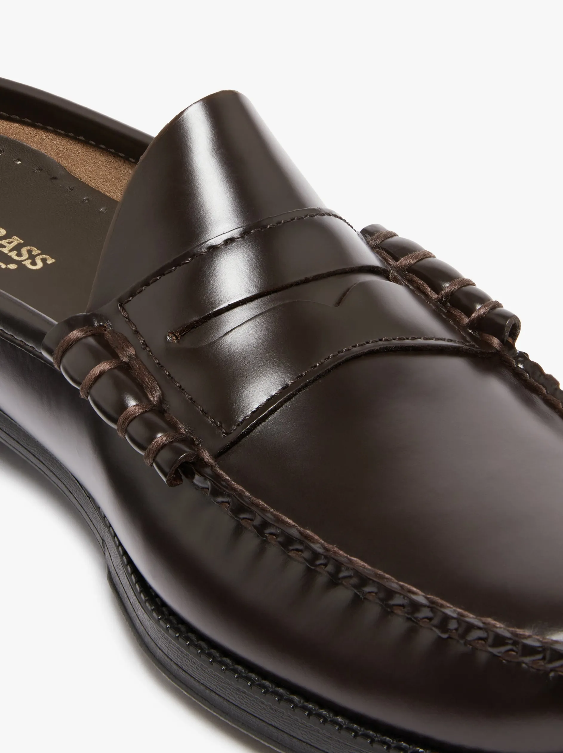 Easy Weejuns Larson Penny Slides brown