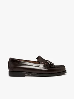 Easy Weejuns Layton Kiltie Loafers chocolate