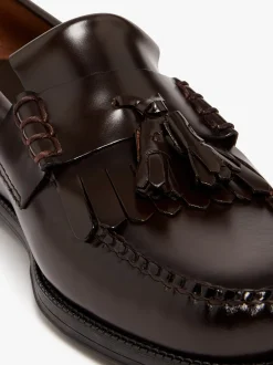 Easy Weejuns Layton Kiltie Loafers chocolate