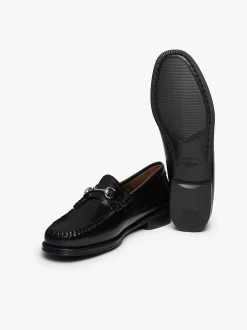 Easy Weejuns Lianna Horsebit Loafers Black Leather