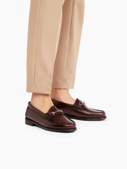 Easy Weejuns Lianna Horsebit Loafers Wine Leather