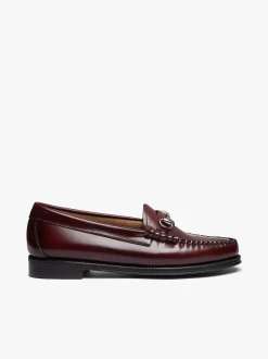 Easy Weejuns Lianna Horsebit Loafers Wine Leather
