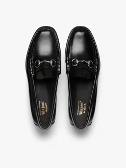 Easy Weejuns Lincoln Penny Loafers Black Leather