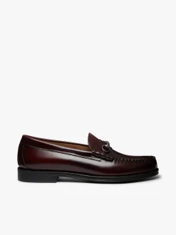 Easy Weejuns Lincoln Penny Loafers Wine Leather