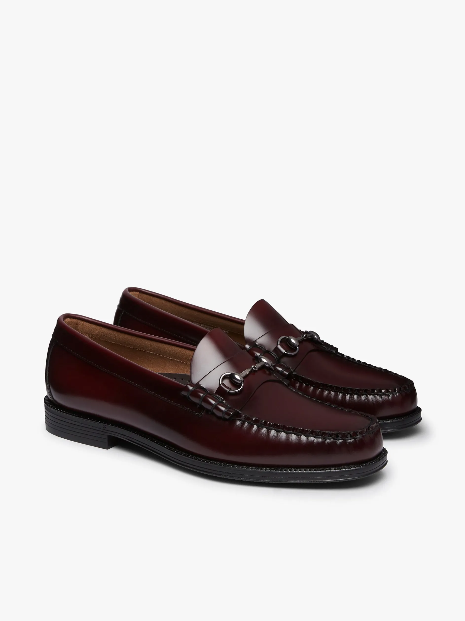 Easy Weejuns Lincoln Penny Loafers Wine Leather