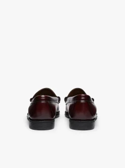 Easy Weejuns Lincoln Penny Loafers Wine Leather