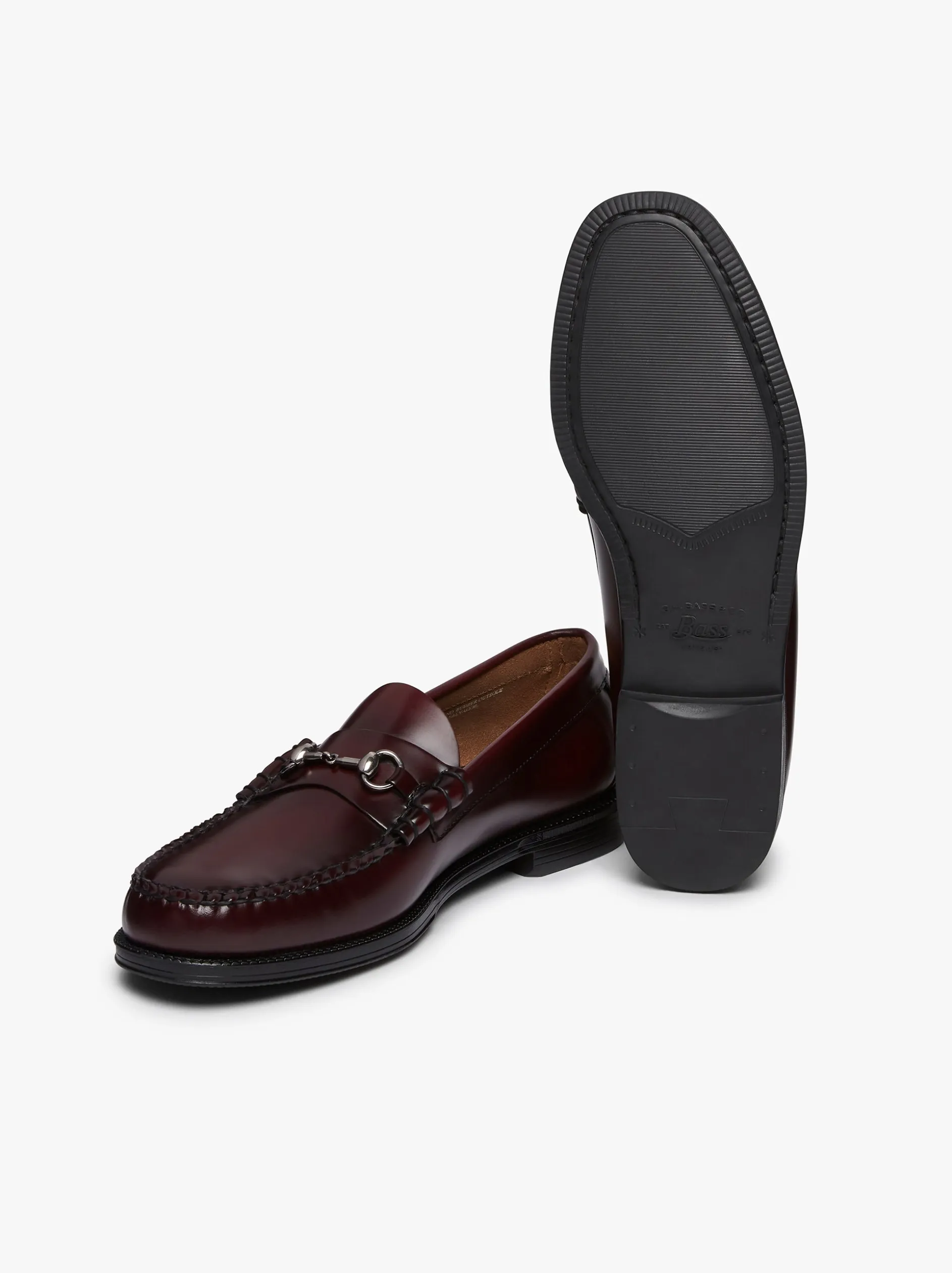 Easy Weejuns Lincoln Penny Loafers Wine Leather