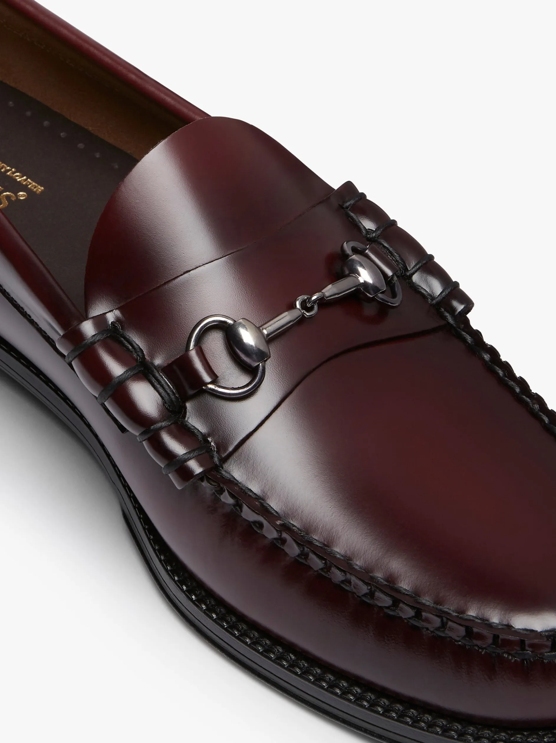 Easy Weejuns Lincoln Penny Loafers Wine Leather