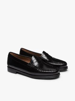 Easy Weejuns Penny Loafers Black Leather