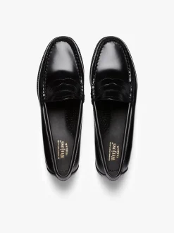 Easy Weejuns Penny Loafers Black Leather