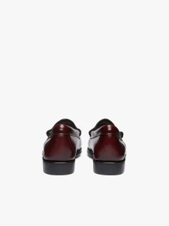 Easy Weejuns Penny Loafers Wine Leather