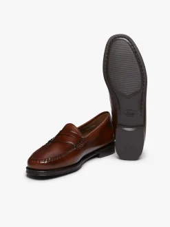 Easy Weejuns Penny Loafers Cognac Leather