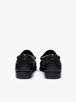Easy Weejuns Penny Loafers Soft Black Leather