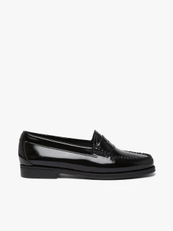 Easy Weejuns Penny Loafers Black Patent Leather
