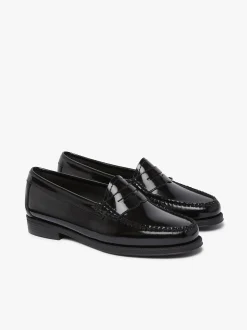 Easy Weejuns Penny Loafers Black Patent Leather