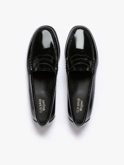 Easy Weejuns Penny Loafers Black Patent Leather