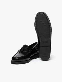 Easy Weejuns Penny Loafers Black Patent Leather