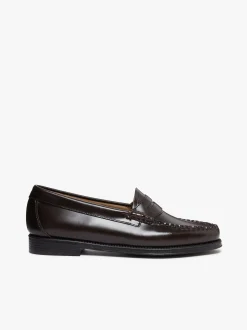 Easy Weejuns Penny Loafers Chocolate Leather