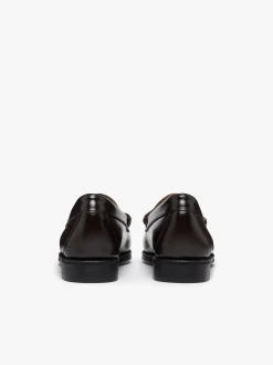 Easy Weejuns Penny Loafers Chocolate Leather