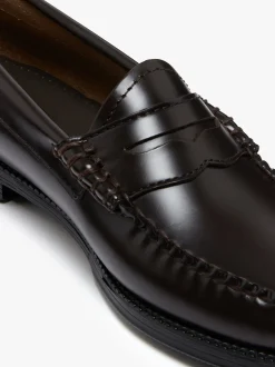 Easy Weejuns Penny Loafers Chocolate Leather