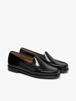 Easy Weejuns Venetian Loafers Black Leather