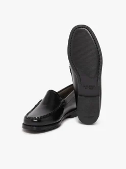 Easy Weejuns Venetian Loafers Black Leather