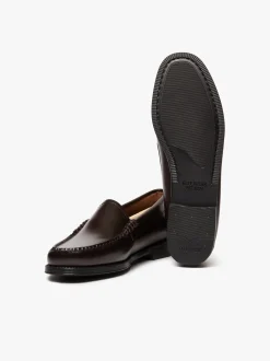 Easy Weejuns Venetian Loafers Chocolate Leather