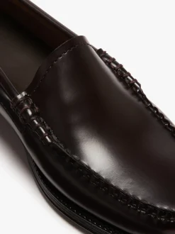 Easy Weejuns Venetian Loafers Chocolate Leather