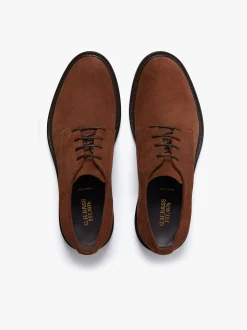 Franklin Derby Brown Suede