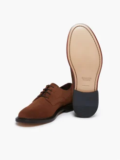 Franklin Derby Brown Suede