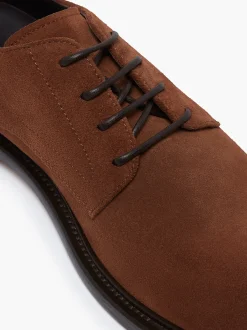 Franklin Derby Brown Suede